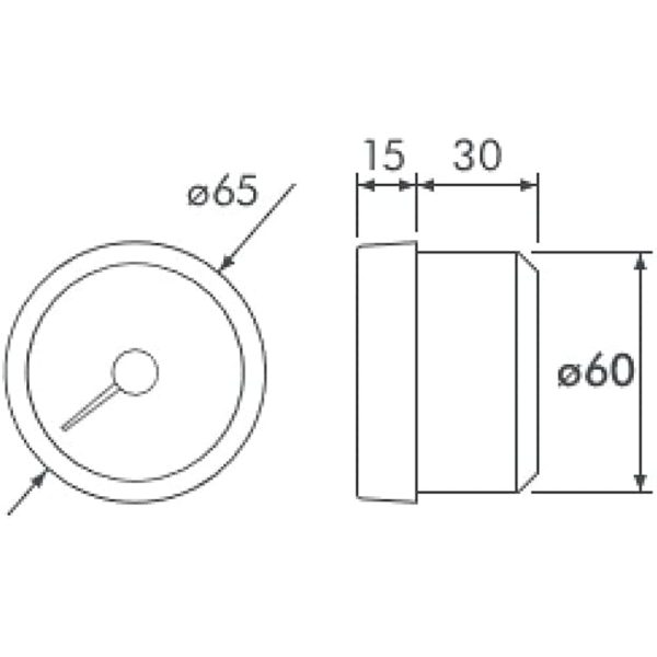 Pivot (Pivot) Meter [Dual Gauge RS] Tachometer DRXT For Cheap - Image 3