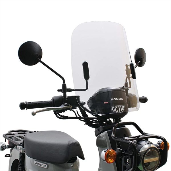 Asahi Wind (AF ASAHI) Wind Shield Cross Cub 110 (8BJ-JA60) CUB-F3-C Online Hot Sale