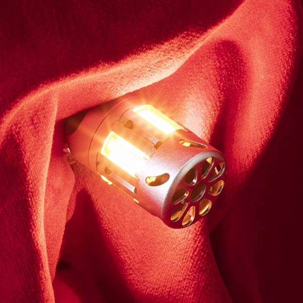 Valenti Valenti WF01-T20-Am Jewel LED Winker Valve Fade Outrite T20 400 Lumen Winker Lamp 2 pieces vehicle inspection compatible on Sale - Image 3