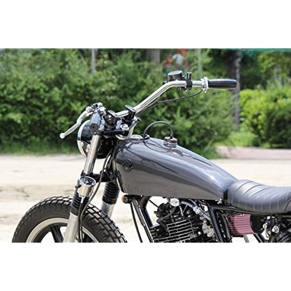 Goods (Goods) Handle Bar Flat Track Bar 7 8  Chrome G1-00072 Fashion - Image 4