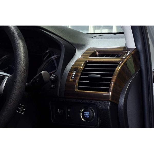 Secondstage Toyota Land Cruiser Prado 150 Series Duct Panel Ebony Tone  T386BCW Online Hot Sale - Image 2