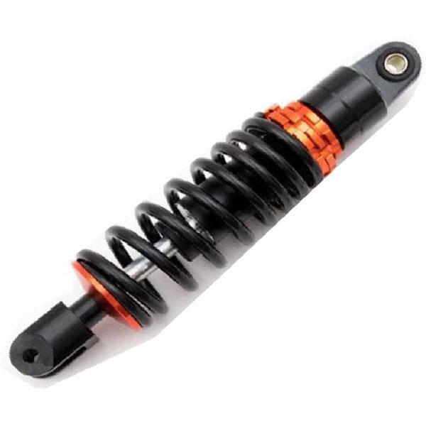 [LIFE DESIGN JOHNSON.19] Honda Live Dio Super Dio 265mm Rear Suspension Rear Shock ZX DIO AF18 AF28 AF35 AF34 With stepless adjustment function (black) Hot on Sale
