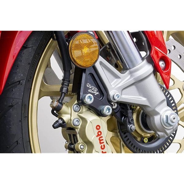 Over Racing Front Caliper Support Black Brembo 4P CBR250RR 83-021-11B For Cheap - Image 3